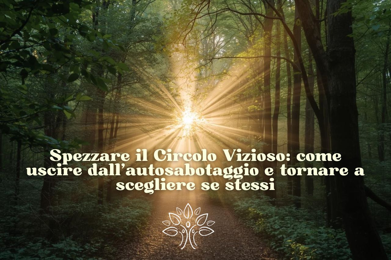 Spezzare il Circolo Vizioso: come uscire dall’autosabotaggio e tornare a scegliere se stessi Quante volte ci è capitato di desiderare un cambiamento e poi, appena si è presentata l’occasione, tirare il freno a mano? Ci raccontiamo che non è il momento giu spezzare il circolo vizioso come uscire dall autosabotaggio e tornare a scegliere se stessi