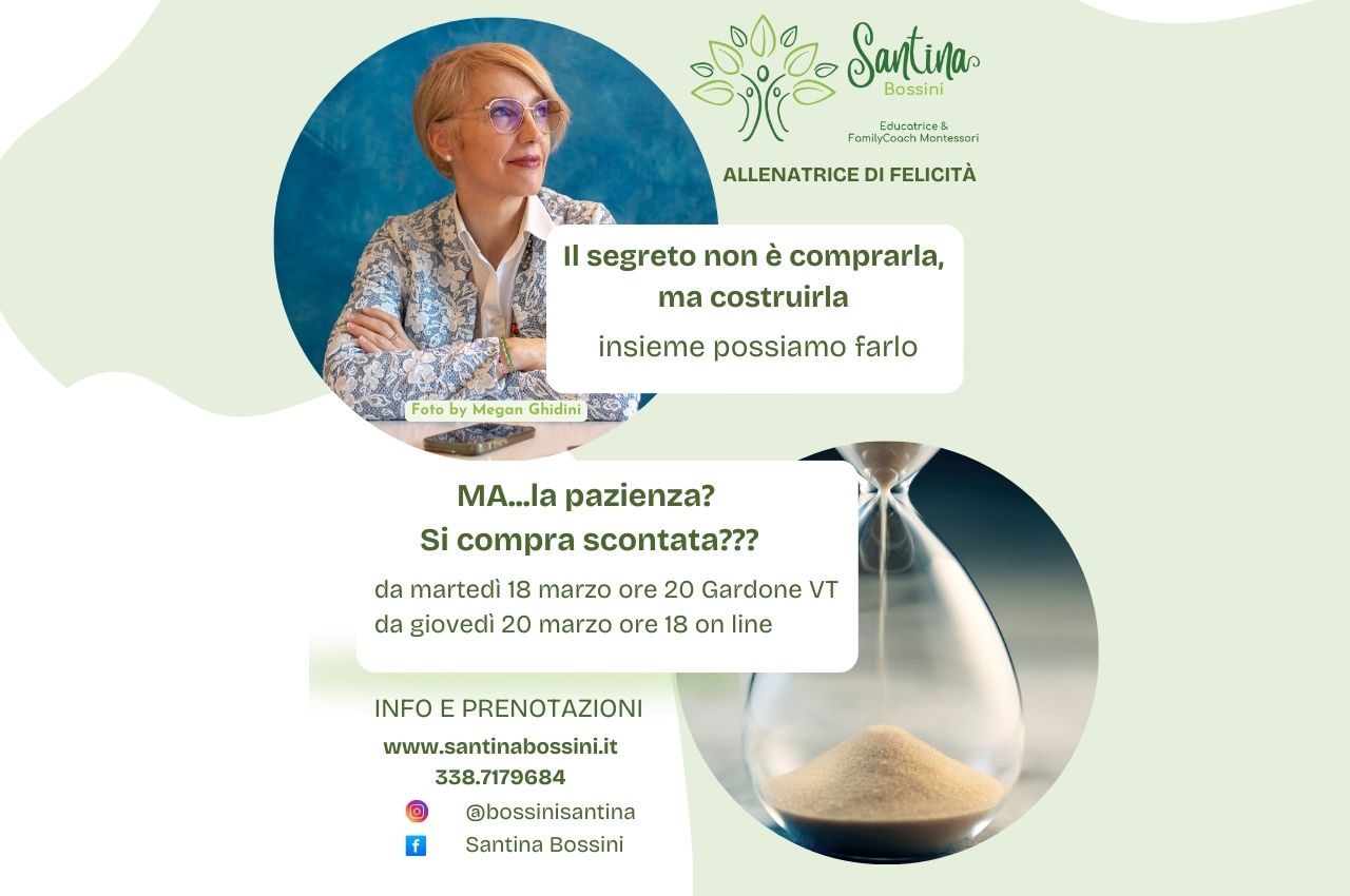 ma la pazienza si compra scontata